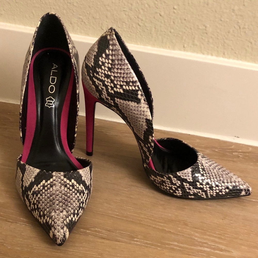 ALDO heels worn once